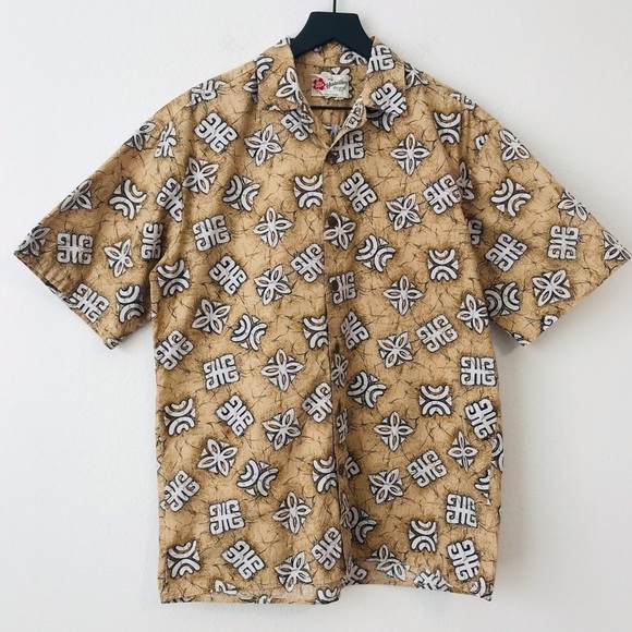 Vintage Hilo Hattie 80s 90s Hawaiian Original Buttoned Down Shirt - Picture 2 of 11